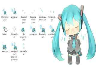 萌萌哒初音未来鼠