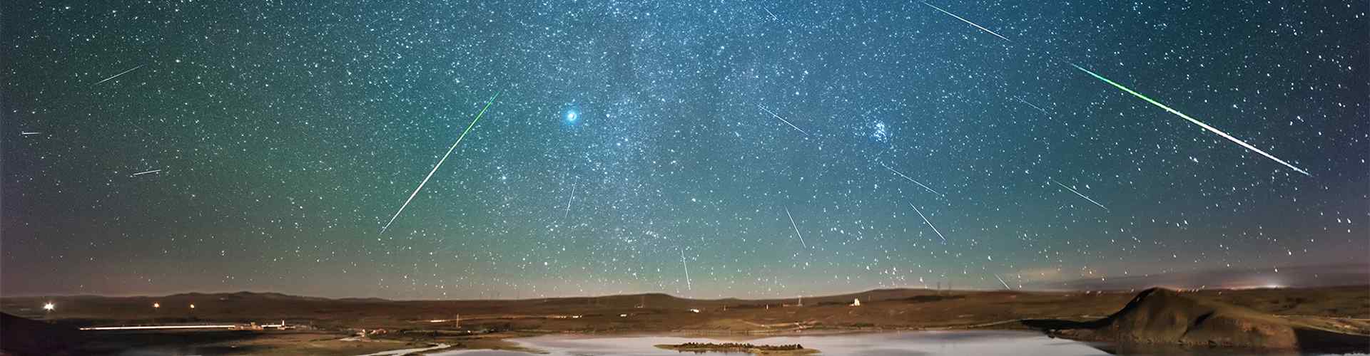 流星雨_流星雨图片_星轨图片_双子座流星雨_英仙座流星雨_星空壁纸