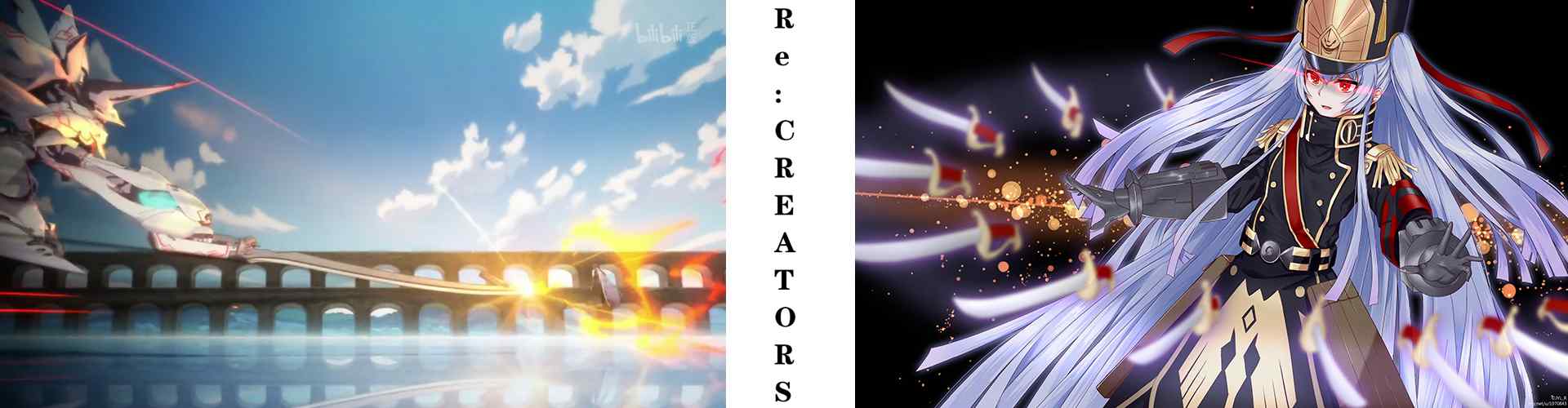 Re:CREATORS_Re:CREATORS壁纸图片_赛蕾嘉·尤比缇利亚图片_米特奥拉·艾斯特莱希图片_军装的公主图片