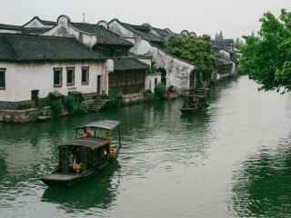 烟雨江南风景图片_烟雨江南风景图片大全_水墨画烟雨江南图片_江南图片壁纸