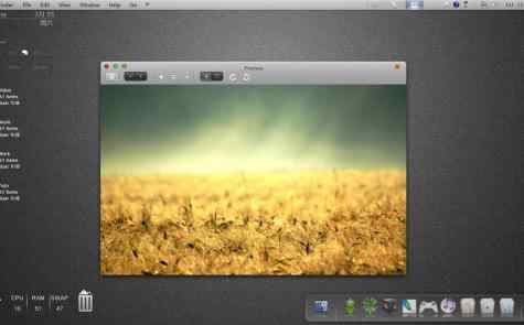 WIN7仿MAC简洁桌