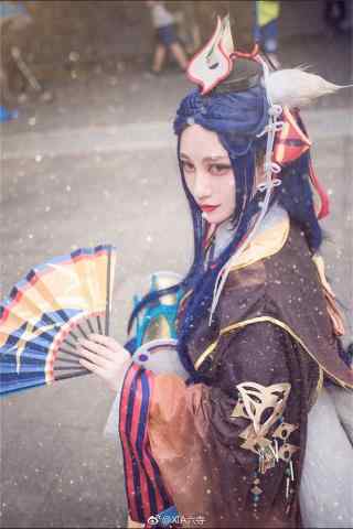 cosplay阴阳师玉藻前手机壁纸