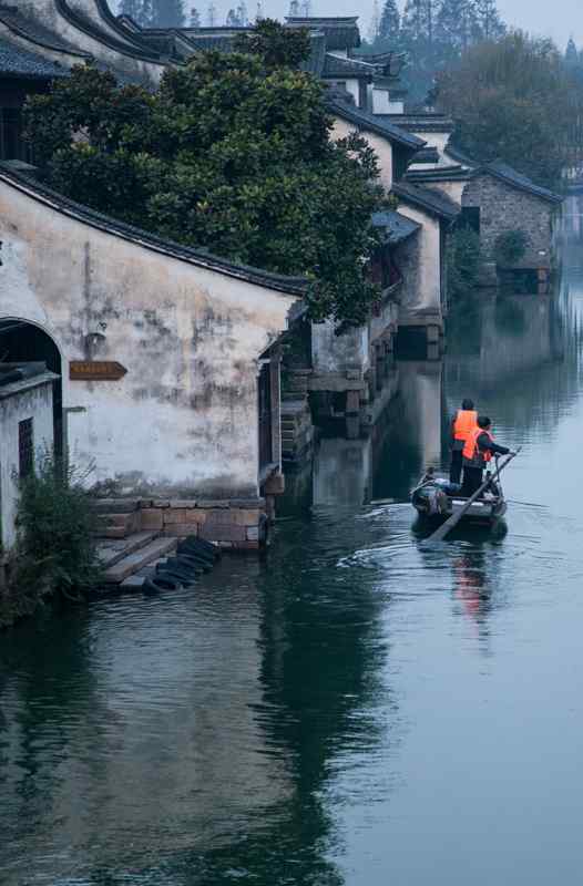 悠悠水乡美丽乌镇风景手机壁纸