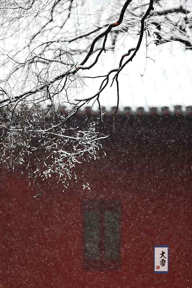 二十四节气之大雪北京故宫风景手机壁纸（6张）