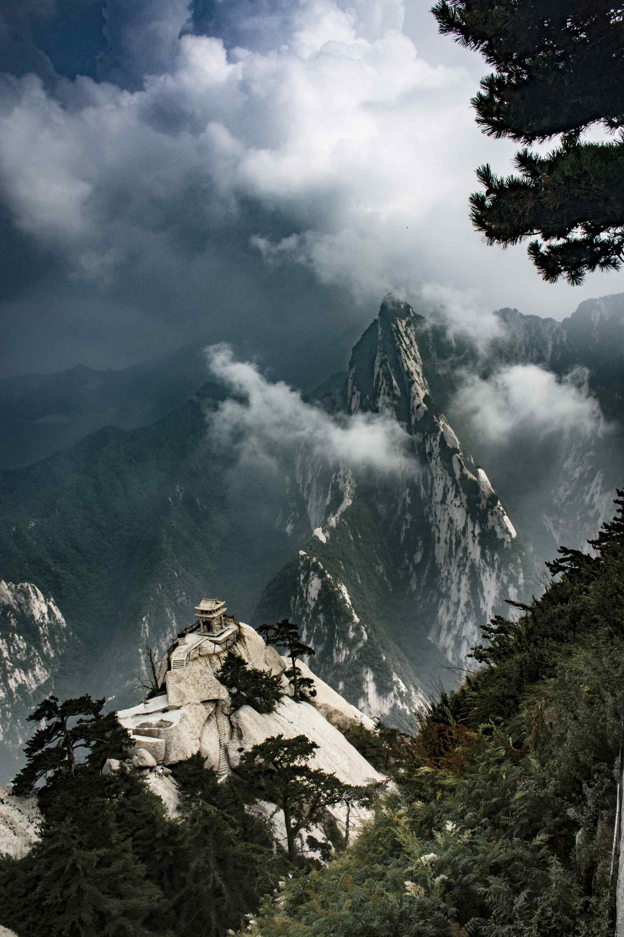 华山唯美风景手机壁纸