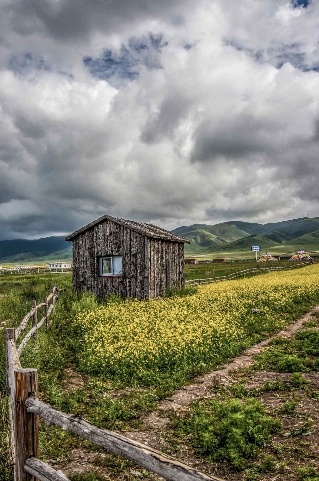 唯美清新青海湖风景图片