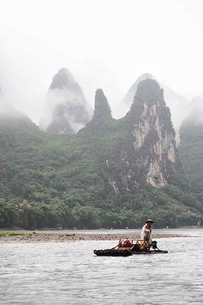 清新漓江山水手机壁纸