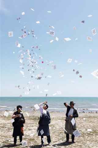 青海湖创意风景摄影手机壁纸