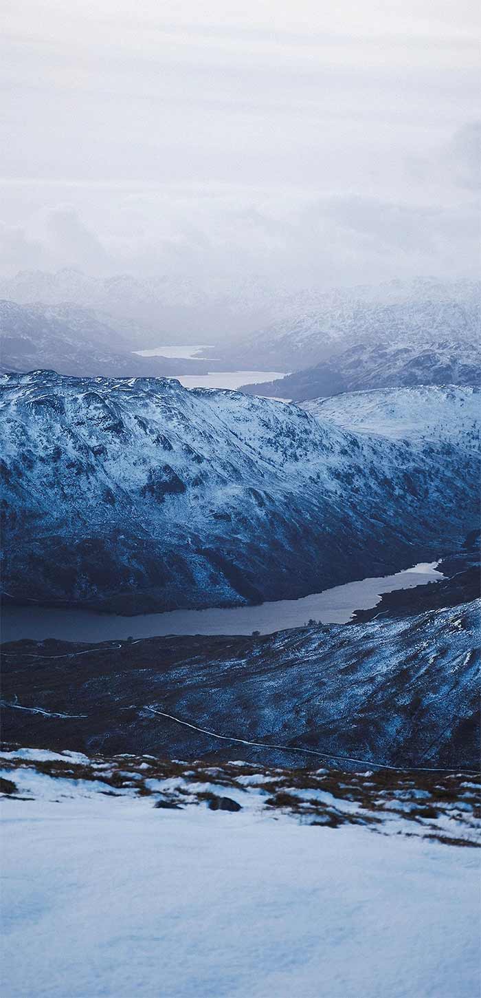 唯美雪山雪景高清自然风景手机壁纸