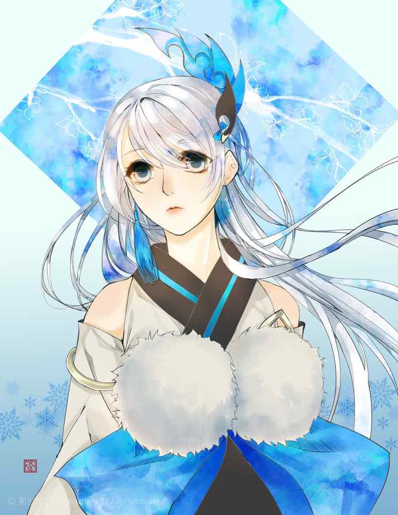 阴阳师手游之未觉醒雪女手机壁纸（5张）