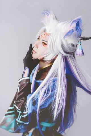 阴阳师cosplay妖狐手机壁纸