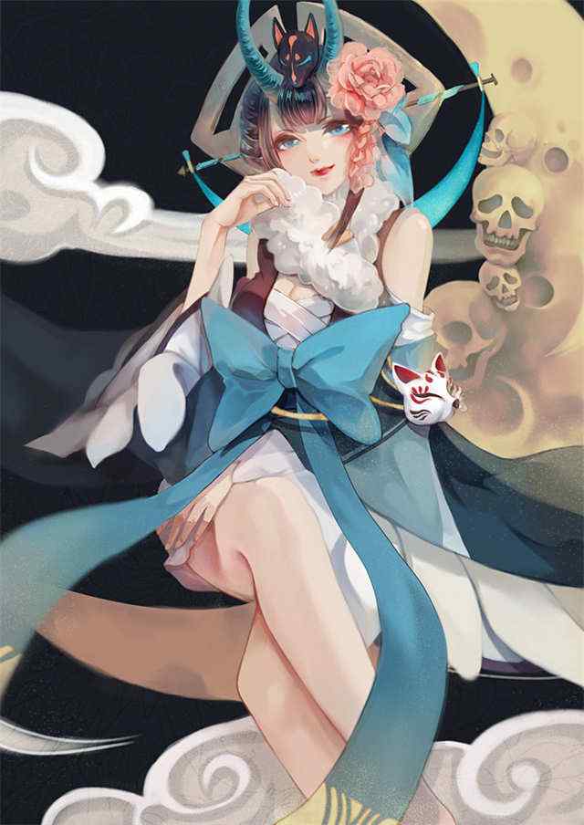 阴阳师性感的阎魔手机壁纸