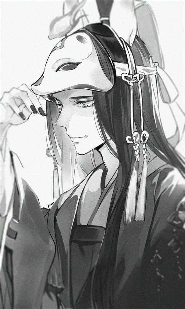 阴阳师玉藻前手绘手机壁纸