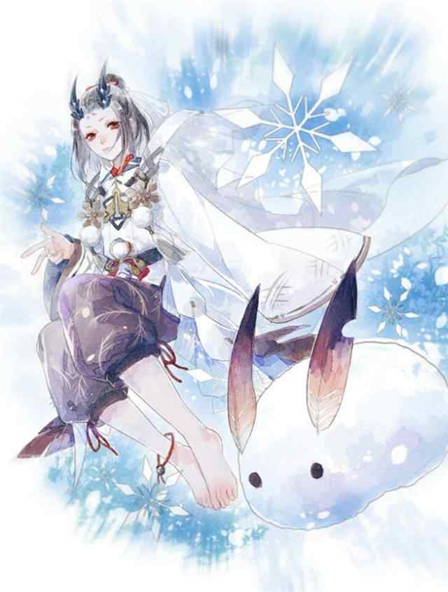 阴阳师雪童子唯美觉醒手机壁纸