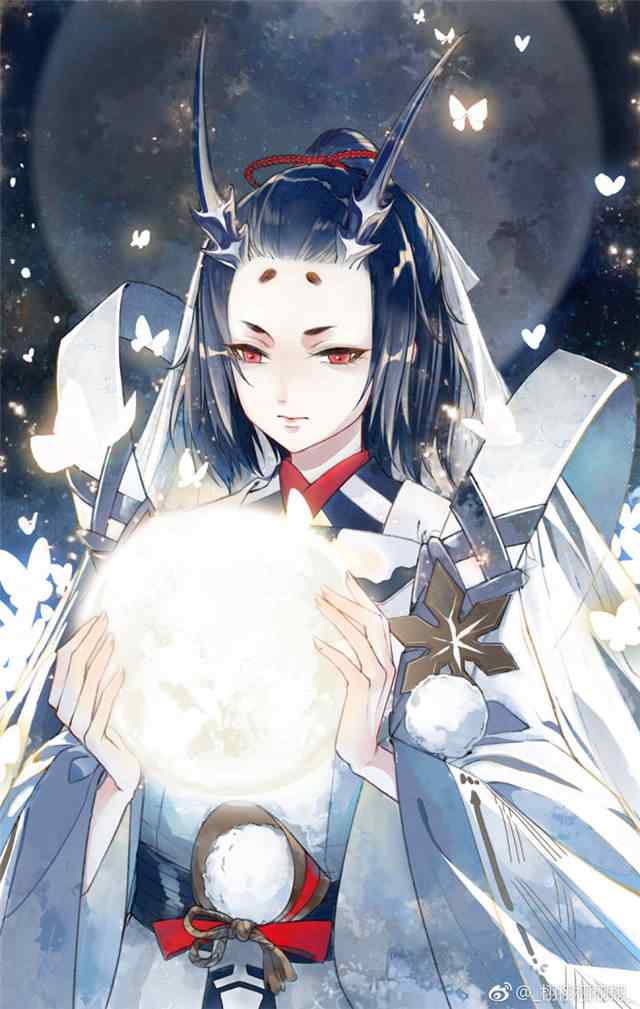 阴阳师雪童子唯美同人手机壁纸