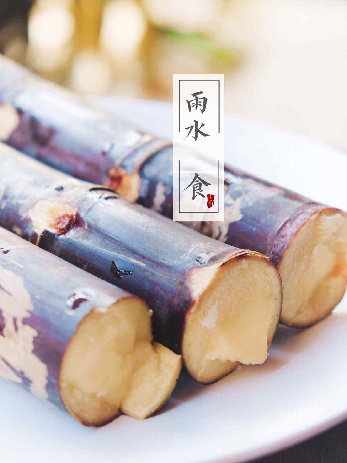 雨水节气-甘蔗美食图片手机壁纸