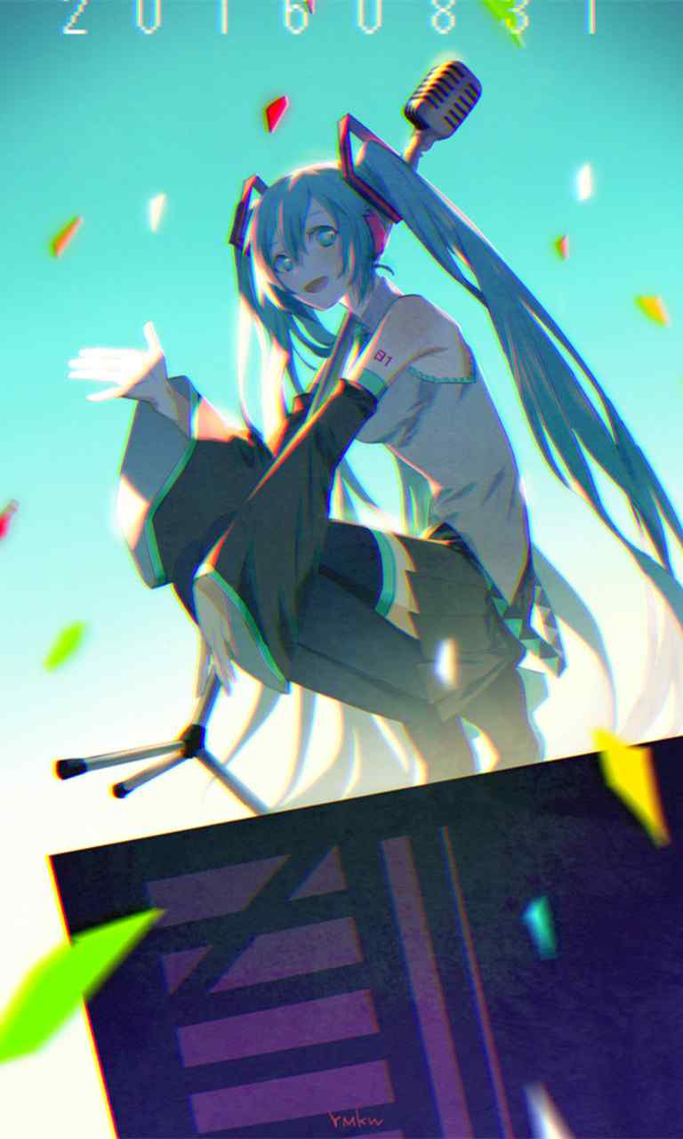 Vocaloid初音ミク（初音未来）诞生祭手机壁纸