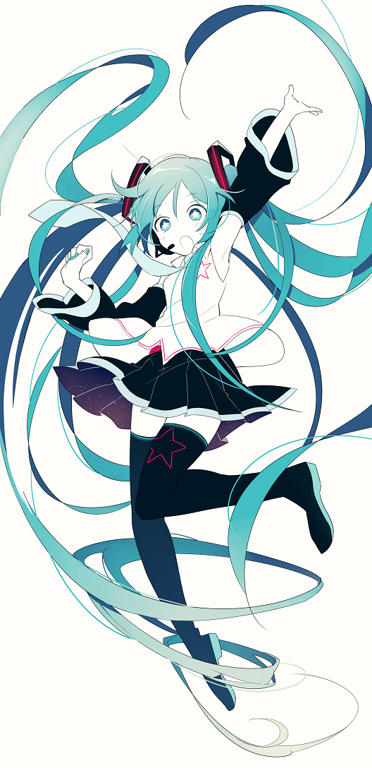 miku万岁！vocaloid初音未来壁纸包第二期（9张）