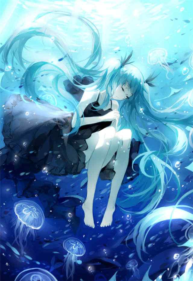 唯美的初音未来手机壁纸