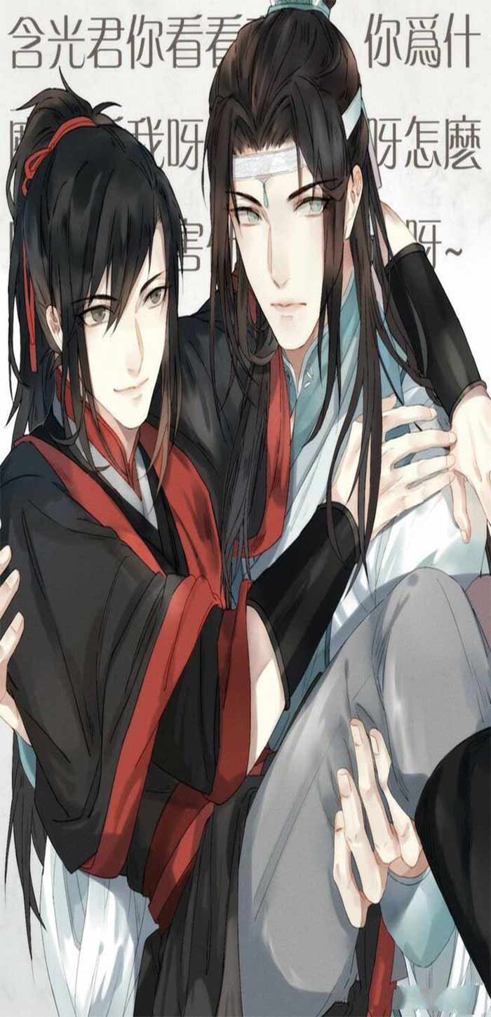 魔道祖师同人cp高清手机壁纸