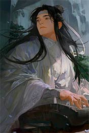 魔道祖师唯美手绘风高清手机壁纸