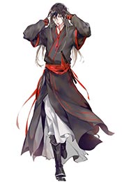 魔道祖师同人手绘高清手机壁纸