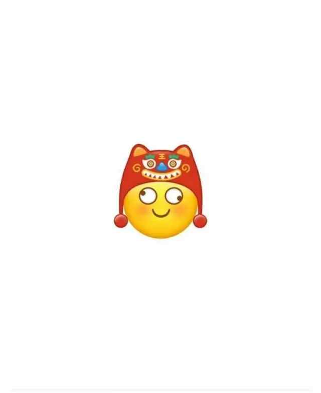 可爱Emoji过年小表情手机壁纸