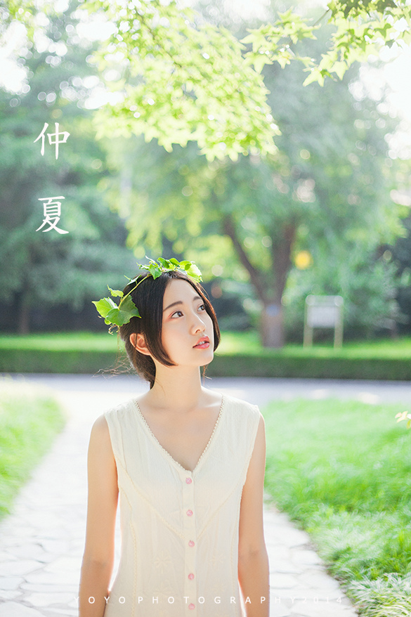 夏日清纯美女手机壁纸