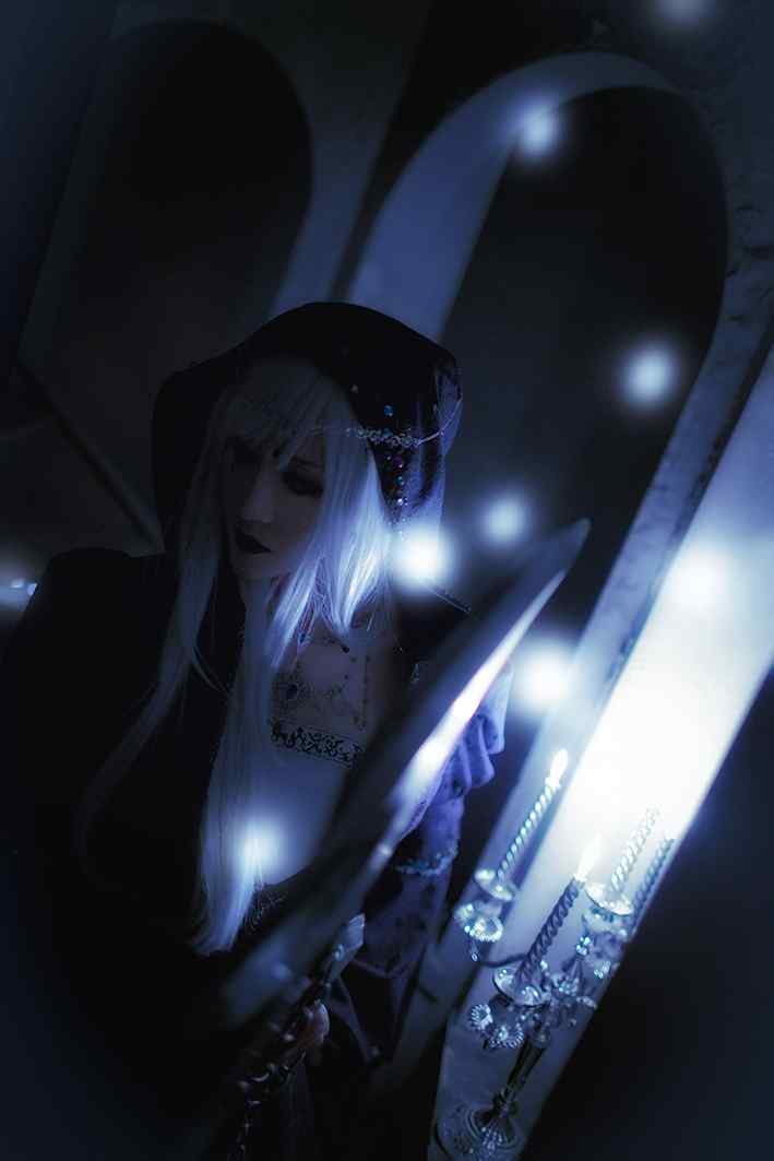 奇迹暖暖幽冥死神套cosplay手机壁纸