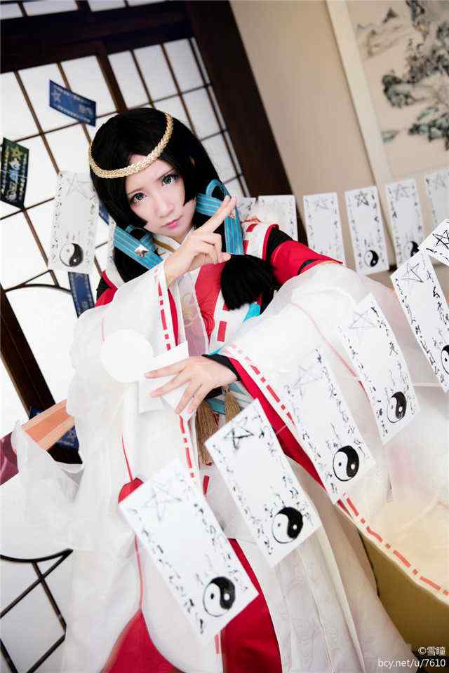 阴阳师八百比丘尼cosplay壁纸