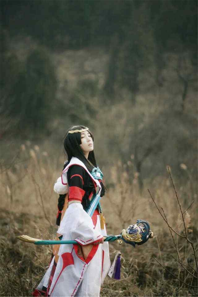 阴阳师八百比丘尼cosplay美女壁纸