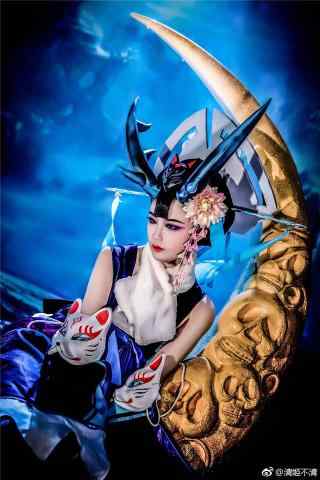 阴阳师阎魔cosplay手机壁纸