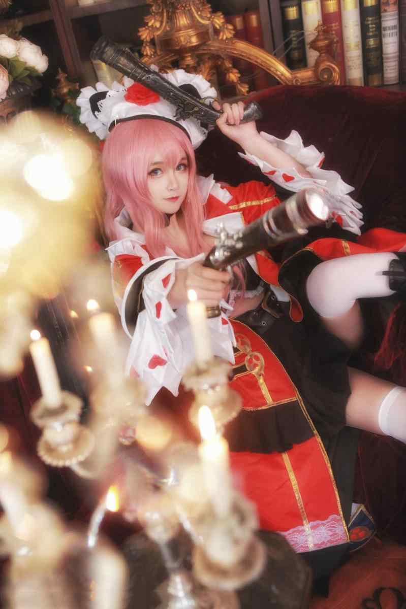 王者荣耀虞姬加勒比小姐cosplay图片