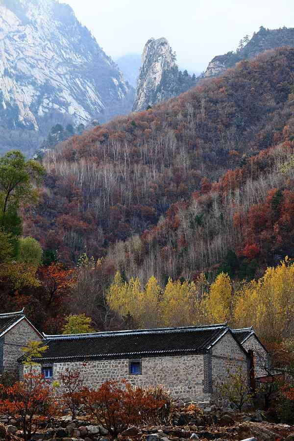 雾灵山风景手机壁纸