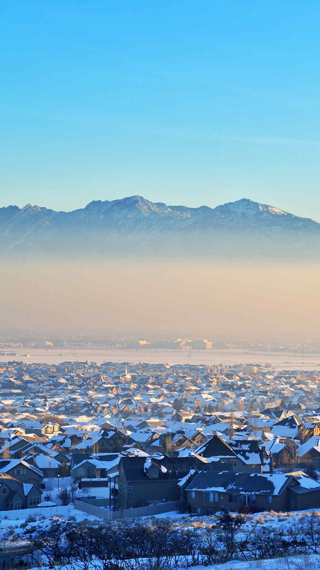 超唯美冬季雪景高清手机壁纸