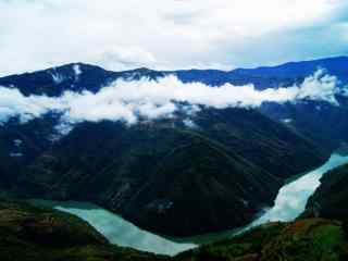 小清新澜沧江风景