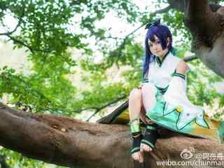 阴阳师萤草cosplay桌面壁纸