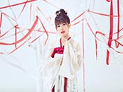 赖美云红白汉服唯美高清写真壁纸图片