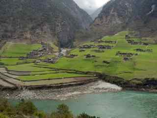 怒江美丽风景图片