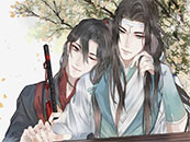 魔道祖师魏无羡蓝忘机亲密cp动漫壁纸