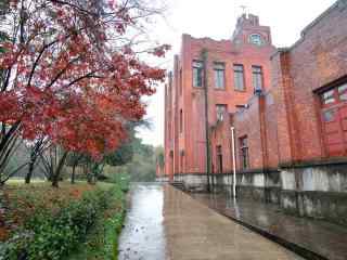 杭州建筑风景之浙江大学之江校区高清桌面壁纸