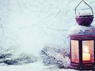 唯美雪景桌面壁纸