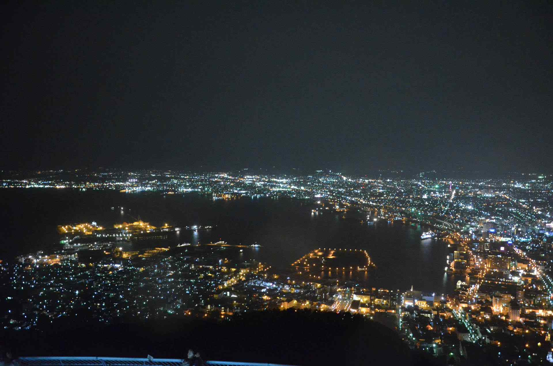 函馆百万夜景北海道风光桌面壁纸第6