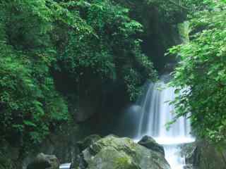 峨眉山空山灵泉高清风景壁纸