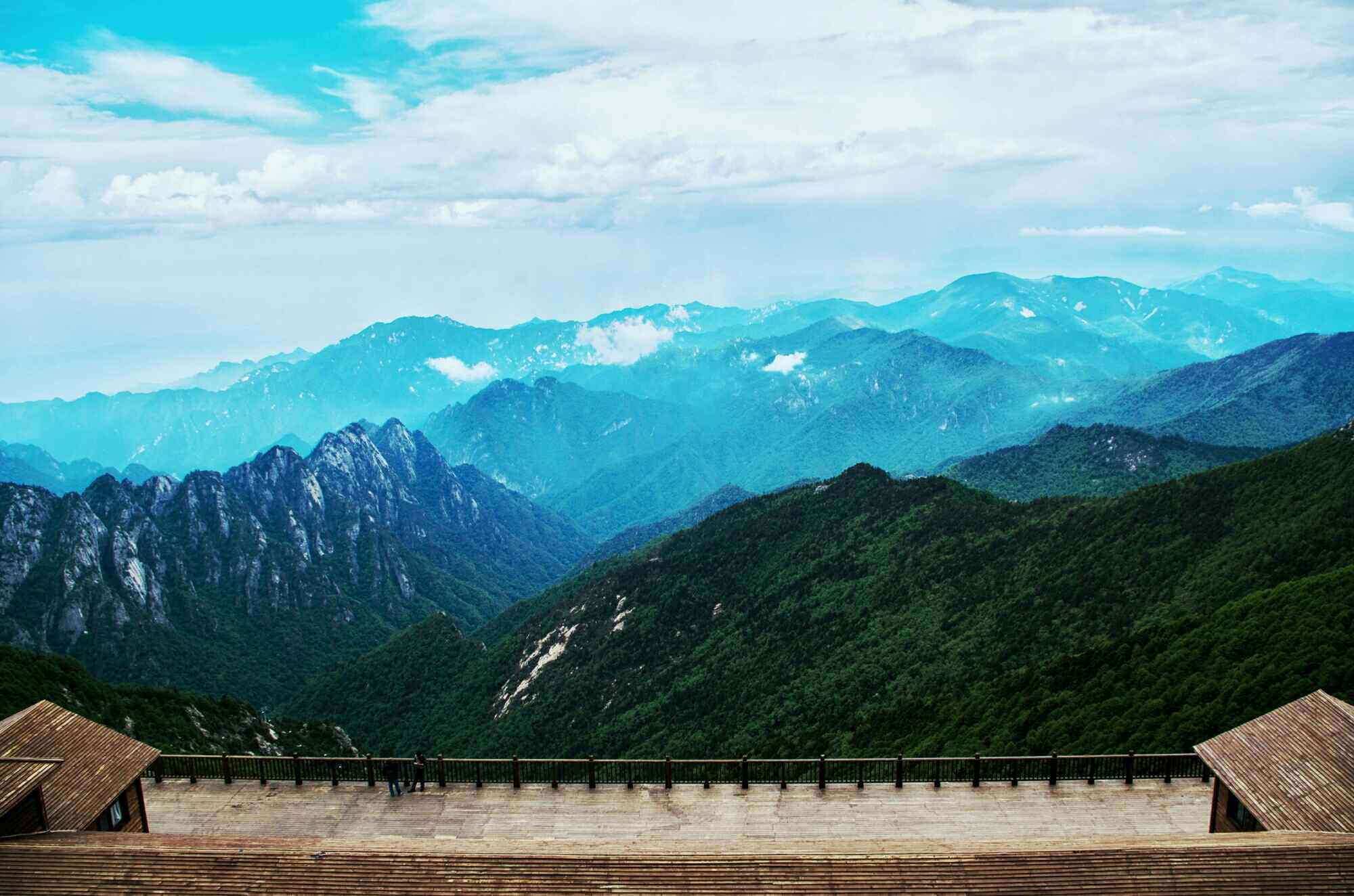 太白山清新风景图片桌面壁纸