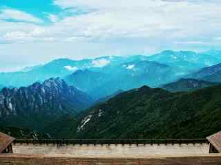 太白山清新风景图片桌面壁纸