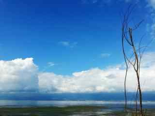 洱海碧海蓝天唯美风景图片桌面壁纸