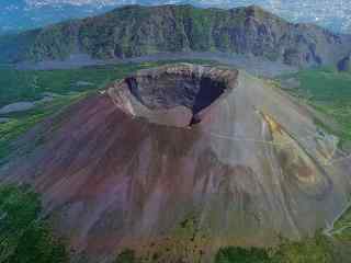 维苏威火山风景图片