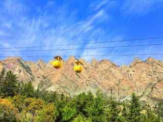 小清新贺兰山脉风景图片