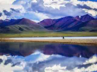 绝美的纳木错湖独特风景图片